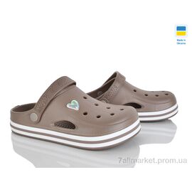 Крокси жіночі літні Літо 416 бежевий (8 пар р.37-41) "Golden Lion" недорого оптом від прямого постачальника