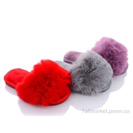 Фотография Тапки детские домашние Весна/осень 258 mix (12 пар р.30-35) "Slippers" недорого оптом от прямого поставщика