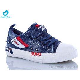 Фотография Кеды детские легкие Весна/осень 1916-10 син (6 пар р.25-30) "Comfort-baby" недорого оптом от прямого поставщика