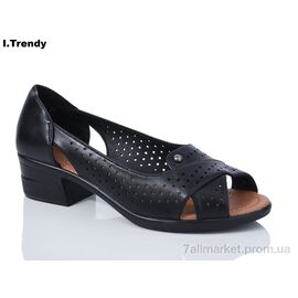 Фотография Босоножки женские летние Лето W202-1 (8 пар р.36-41) "Trendy" недорого оптом от прямого поставщика