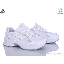 Фотография Кроссовки женские модные Весна/осень N370-1 шкіра (8 пар р.36-41) "STILLI Group" недорого оптом от прямого поставщика