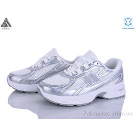 Фотография Кроссовки женские модные Весна/осень N370-9 шкіра (8 пар р.36-41) "STILLI Group" недорого оптом от прямого поставщика