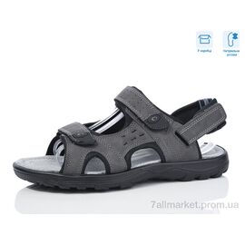 Сандалії чоловічі літні Літо F16-2 (8 пар р.41-46) "Hongquan" недорого оптом від прямого постачальника