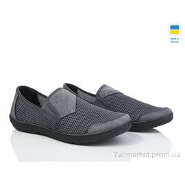 Сліпони чоловічі модні Літо M81 сірий (6 пар р.41-45) "Paolla" недорого оптом від прямого постачальника