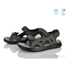 Сандалії чоловічі літні Літо F32-4 (8 пар р.41-46) "Hongquan" недорого оптом від прямого постачальника