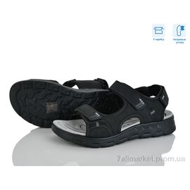 Сандалії чоловічі літні Літо F29-1 (8 пар р.41-46) "Hongquan" недорого оптом від прямого постачальника