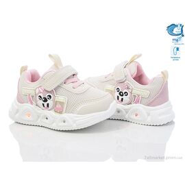 Фотография Кроссовки детские модные Весна/осень 50974A LED (10 пар р.22-28) "Ok Shoes" недорого оптом от прямого поставщика