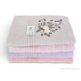 Фотография Полотенце  89169 (12510) 70x140см mix (8 шт. р.сетка One size) "Obuvok" недорого оптом от прямого поставщика