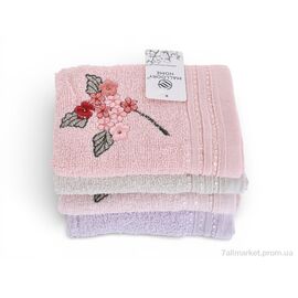 Фотография Полотенце  89148 (12509) 35x75см mix (12 шт. р.сетка One size) "Obuvok" недорого оптом от прямого поставщика