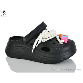 Крокси жіночі літні Літо QQ90-1 (6 пар р.36-41) "Red Sun" недорого оптом від прямого постачальника