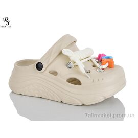 Крокси жіночі літні Літо QQ90-3 (6 пар р.36-41) "Red Sun" недорого оптом від прямого постачальника