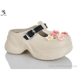 Крокси жіночі літні Літо QQ89-3 (6 пар р.36-41) "Red Sun" недорого оптом від прямого постачальника