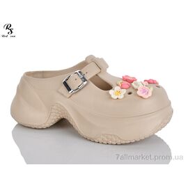 Крокси жіночі літні Літо QQ89-4 (6 пар р.36-41) "Red Sun" недорого оптом від прямого постачальника