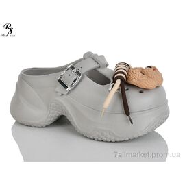 Крокси жіночі літні Літо QQ83-3 (6 пар р.36-41) "Red Sun" недорого оптом від прямого постачальника