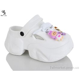 Крокси жіночі літні Літо QQ81-2 (6 пар р.36-41) "Red Sun" недорого оптом від прямого постачальника