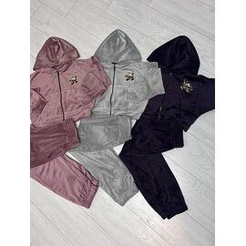 Фотография Костюм детский спортивный на девочку 1065 l.grey р.122-146 "Marimaks" недорого оптом от прямого поставщика