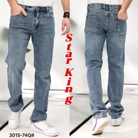 Джинси чоловічі 3015-74Q l.blue р.31-38 "Vitions" недорого оптом від прямого постачальника