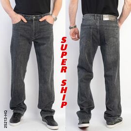 Джинси чоловічі 25213-7Q d.grey р.32-38 "Vitions" недорого оптом від прямого постачальника