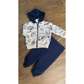 Фотография Костюм детский спортивный на мальчика PR679 navy р.0.6-2 "Proschenko" недорого оптом от прямого поставщика