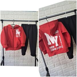 Фотография Костюм детский спортивный на мальчика PR684 red р.5-8 "Proschenko" недорого оптом от прямого поставщика