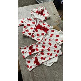 Фотография Костюм детский спортивный на мальчика PR703 white р.0.6-1.6 "Proschenko" недорого оптом от прямого поставщика