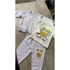 Фотография Костюм детский спортивный на мальчика PR704 grey р.0.9-2 "Proschenko" недорого оптом от прямого поставщика