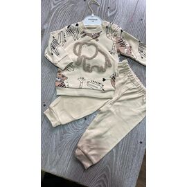 Фотография Костюм детский спортивный на мальчика PR713 beige р.0.6-1.6 "Proschenko" недорого оптом от прямого поставщика