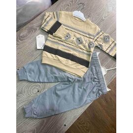 Фотография Костюм детский спортивный на мальчика PR719 grey р.2-5 "Proschenko" недорого оптом от прямого поставщика