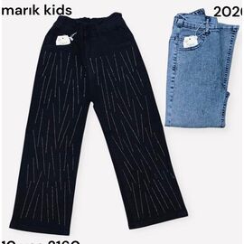 Фотография Джинсы детские на девочку PR745 blue р.6-10 "Proschenko" недорого оптом от прямого поставщика