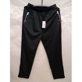 Штани спортивні чоловічі 0102 black р.70-78 "ZERO" недорого оптом від прямого постачальника