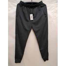 Штани спортивні чоловічі 0107 grey р.XL-5XL "ZERO" недорого оптом від прямого постачальника