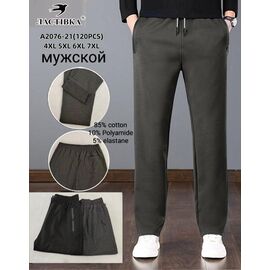 Штани спортивні чоловічі 2076-21 mix р.4XL-7XL "ZERO" недорого оптом від прямого постачальника