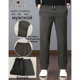 Штани спортивні чоловічі 2095-3 mix р.8XL-10XL "ZERO" недорого оптом від прямого постачальника