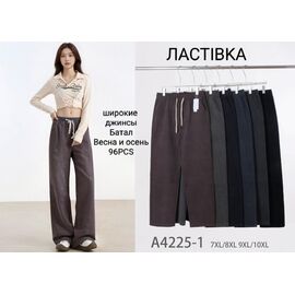 Фотография Штаны женские 4225-1 mix р.7XL-10XL "ZERO" недорого оптом от прямого поставщика