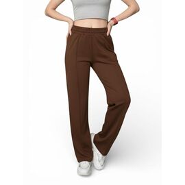 Фотография Штаны спортивные женские 10048 brown р.XL-4XL "VICTORY" недорого оптом от прямого поставщика