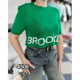 Фотография Топ женский 4506 green р.42-46 "LOOK" недорого оптом от прямого поставщика