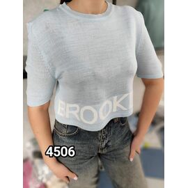 Фотография Топ женский 4506 grey р.42-46 "LOOK" недорого оптом от прямого поставщика