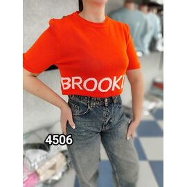 Фотография Топ женский 4506 orange р.42-46 "LOOK" недорого оптом от прямого поставщика