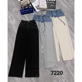 Фотография Штаны женские 7220 grey р.42-48 "LOOK" недорого оптом от прямого поставщика