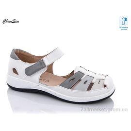 Фотография Босоножки женские летние Лето 9502-3 (8 пар р.37-42) "Chunsen" недорого оптом от прямого поставщика