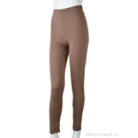 Лосінси жіночі Весна/осінь 12514B brown (5 шт. р.сітка42-50) "Obuvok" недорого оптом від прямого постачальника