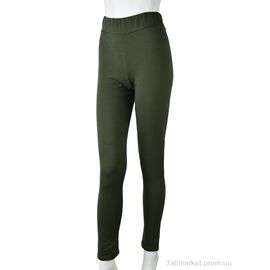 Лосінси жіночі Весна/осінь 12514H green (5 шт. р.сітка42-50) "Obuvok" недорого оптом від прямого постачальника