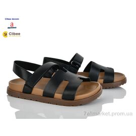 Фотография Босоножки детские летние Лето D6281-1 black (7 пар р.31-37) "Clibee-Doremi" недорого оптом от прямого поставщика