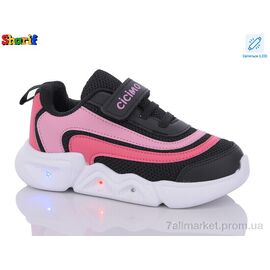 Фотография Кроссовки детские модные Весна/осень 06-6 LED (8 пар р.26-30) "Sharif" недорого оптом от прямого поставщика