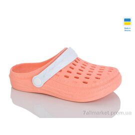 Фотография Кроксы женские летние Лето 62 коралл (8 пар р.36-41) "Зручне взуття" недорого оптом от прямого поставщика