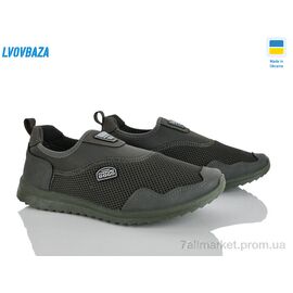 Кросівки чоловічі модні Весна/осінь 2901-1 хакі (6 пар р.41-45) "Lvovbaza" недорого оптом від прямого постачальника