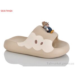 Шльопанці жіночі полегшені Літо QQ87-3 (6 пар р.36-41) "QQ&Панда" недорого оптом від прямого постачальника