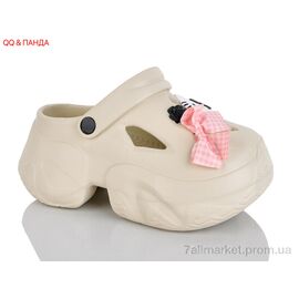 Крокси жіночі літні Літо QQ82-3 (6 пар р.36-41) "QQ&Панда" недорого оптом від прямого постачальника