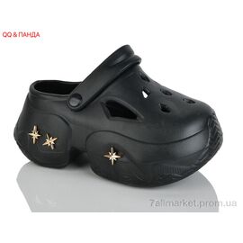 Крокси жіночі літні Літо QQ85-1 (6 пар р.36-41) "QQ&Панда" недорого оптом від прямого постачальника