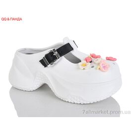 Крокси жіночі літні Літо QQ89-2 (6 пар р.36-41) "QQ&Панда" недорого оптом від прямого постачальника